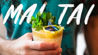 How to Make a Mai Tai  a very tasty tiki recipe [upl. by Hepsoj]