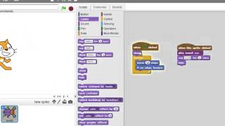 Scratch  How do I make my sprite disappear [upl. by Amery809]