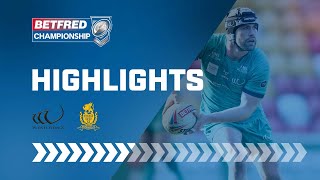 Highlights  Widnes Vikings v Whitehaven [upl. by Tterrej]