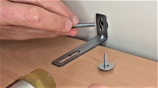 How to attach bookshelf to the wall [upl. by Bannister]