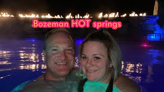 BOZEMAN THINGS TO DO Bozeman Hot Springs [upl. by Atilamrac500]