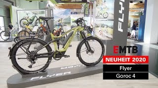 Flyer Goroc 4 EMTBVideo zur 2020erNeuheit Eurobike 2019 [upl. by Bernardo929]