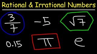 Rational and Irrational Numbers [upl. by Noseyt298]