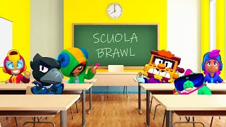 LA SCUOLA DI BRAWL STARS TUTTI I BRAWLER IN CLASSE 🏫 Migliori Animazioni di Brawl Stars [upl. by Anhaj]