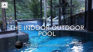 The IndoorOutdoor Pool  Swimmingpools by allthegoodiescom [upl. by Gorga338]