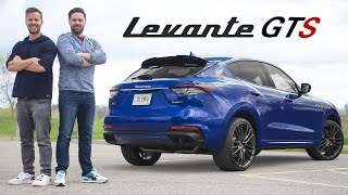 2021 Maserati Levante GTS Quick Review  Who Needs Sensible [upl. by Scandura]