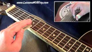 Pentatonic Scales Dobro Lesson  quotResoCamquot by Lessons With Troy [upl. by Bradly]