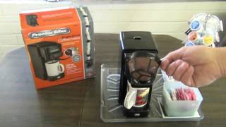 Proctor Silex SingleServe Coffee Maker Review [upl. by Trepur]