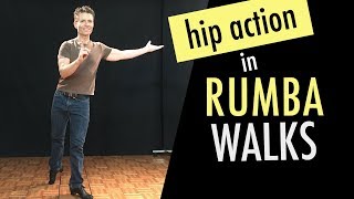 Basic Rumba Walks  Hip Action Dance Tutorial  Footwork Friday Ep22 [upl. by Louanne]