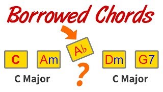 Borrowed Chords  How To Spot amp Switch Scales [upl. by Eaneg]