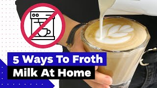 How To Froth Milk At Home Best Milk Frothers Review [upl. by Gearard]