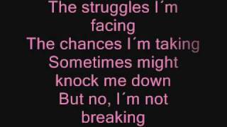 Miley Cyrus  The Climb  LyricsSongtext [upl. by Khajeh377]