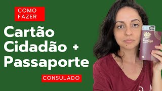 Como emitir o Cartão Cidadão  Passaporte pelo Consulado Português [upl. by Thordis]