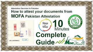 How to attest your documents from MOFA Pakistan Attestation [upl. by Nylrahc267]