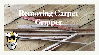 Removing Carpet Gripper [upl. by Meekar]