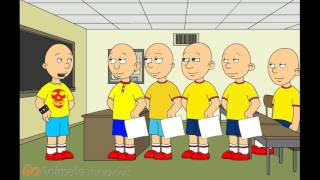 Caillou behavior card day [upl. by Eidroj293]