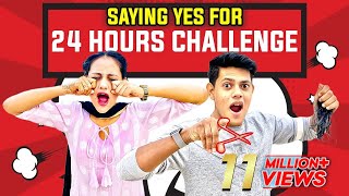 রাকিব তার ছোট বোনের চুল কেটে দিলো  SAYING Yes To My Brother For 24 Hrs Challenge  Rakib Hossain [upl. by Belcher]