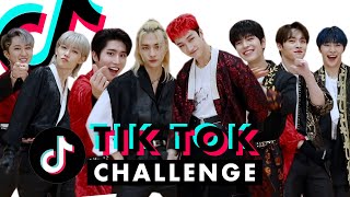 KPop Boy Band Stray Kids Are WAY Too Good at TikTok  TikTok Challenge Challenge  Cosmopolitan [upl. by Beasley79]