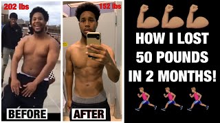 How I Lost 50 Pounds in 2 Months [upl. by Fritze]