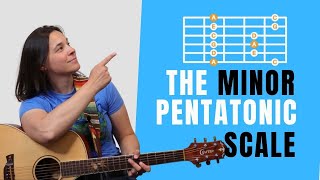 The MINOR PENTATONIC scale on Guitar Explained [upl. by Westfahl]