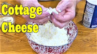 Homemade Cottage Cheese From Raw Milk the Old Fashioned Way [upl. by Siffre]