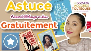 COMMENT TELECHARGER UN LIVRE GRATUITEMENT  📖📘📚ASTUCE [upl. by Yslek]