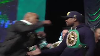 Mike Tyson Getting Angry at Floyd Mayweather [upl. by Alec]