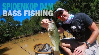 Bass fishing at Spioenkop Dam South Africa Feb 2021  Dalmore Guest Farm [upl. by Norga]