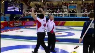 2006 Torino Olympics  Mens Curling Playoff Highlights  CBC [upl. by Halehs]