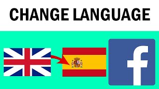 How to Change Language on Facebook 2021 [upl. by Nyleikcaj686]