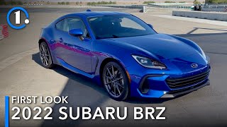 2022 Subaru BRZ First Look amp Ride Along [upl. by Htebarual]