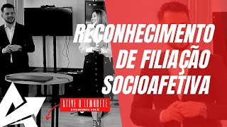 DIREITO DE FAMÍLIA Reconhecimento de filiação socioafetiva [upl. by Sillyrama657]