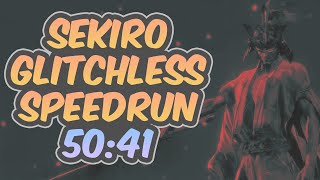 Sekiro  Glitchless Speedrun  5041 [upl. by Moina]