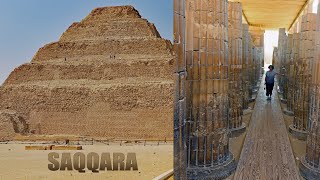 EGYPT🔆DJOSERs mortuary complex 4600 years Guided visit in English [upl. by Nadya]