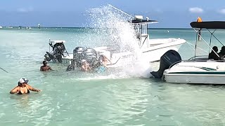 CRAZY DAY AT ISLAMORADA SANDBAR BIG ANNOUNCEMENT [upl. by Mitzl931]