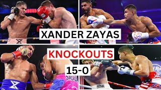 Xander Zayas 150 Highlights amp Knockouts [upl. by Nevram593]