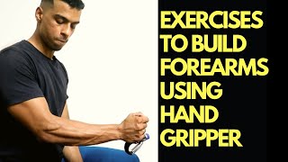 Build Strong Forearms With Hand Gripper [upl. by Cherida]