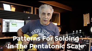 How to Play a Pentatonic Scale  Patterns For Soloing Guitar Lesson [upl. by Sonnie]