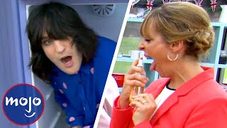 Top 10 Awkward Moments on The Great British Bake Off [upl. by Fedirko]