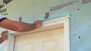 Correctly Flashing and Caulking an Exterior Door [upl. by Nosa]