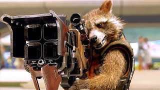 Star Lord quotDance Off Broquot Battle of Xandar Scene  Guardians of the Galaxy 2014 IMAX Movie CLIP HD [upl. by Yadnus]