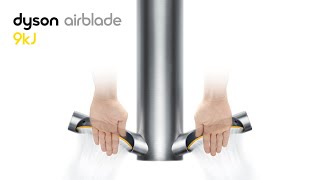 Introducing the new Dyson Airblade 9kJ energy efficient hand dryer [upl. by Alake218]