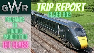 Great Western Railway GWR 1st Class Penzance to London Paddington [upl. by Riane]