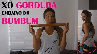 Como Acabar com a GORDURA embaixo do bumbum [upl. by Nairrot]