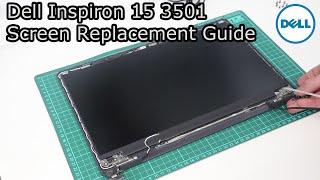 Dell Inspiron 15 3501  Screen Replacement Guide [upl. by Duane]