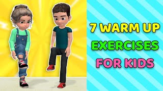 7 Best Warm Up Exercises For Kids [upl. by Menendez]