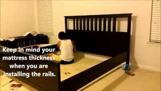 Assembling an IKEA HEMNES Bed [upl. by Farhi]