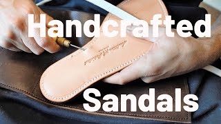 Making Handcrafted Sandals  Our Story and How They Are Made [upl. by Enitsirhk]