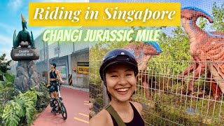 Changi Jurassic Mile  Cycling from Singapore East Coast Park  PCN Riding [upl. by Nnylrefinnej]