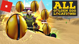 ROBLOX Giant Simulator ALL GOLDEN EGG LOCATIONS [upl. by Inod64]